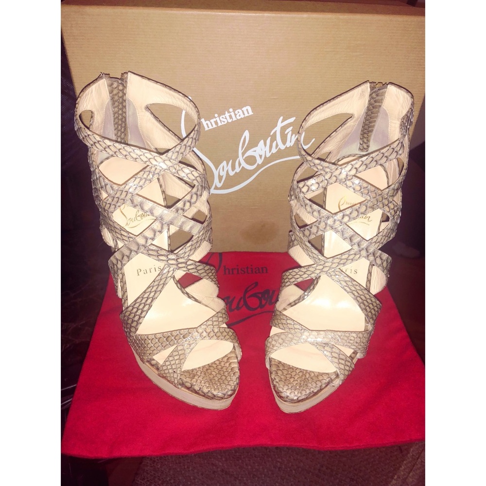 **AUTHENTIC** Balota 150 Cobra🐍 - Christian Louboutin size 37